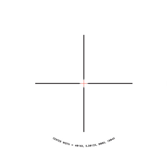 Credo® HX 4-16x50 Riflescope