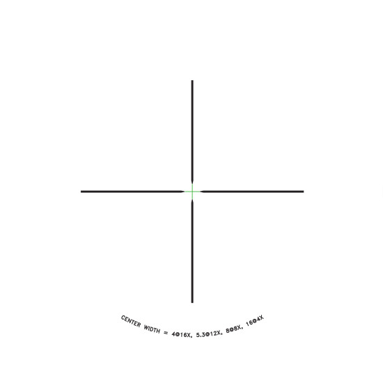Credo® HX 4-16x50 Riflescope